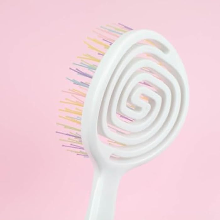 Nascita Pro Three-Dimensional Oval Hair Brush - 05 White - Image 2